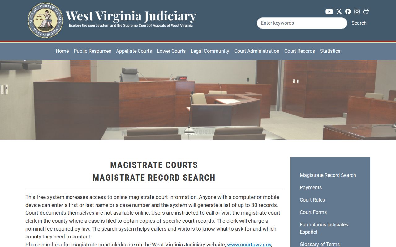 Taylor County traffic court records MCRSearch instructions