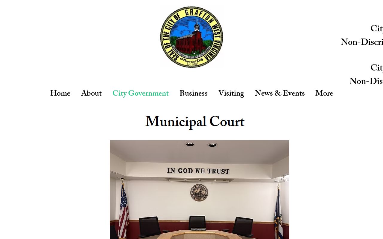 Taylor County traffic court records Grafton Municipal Court details
