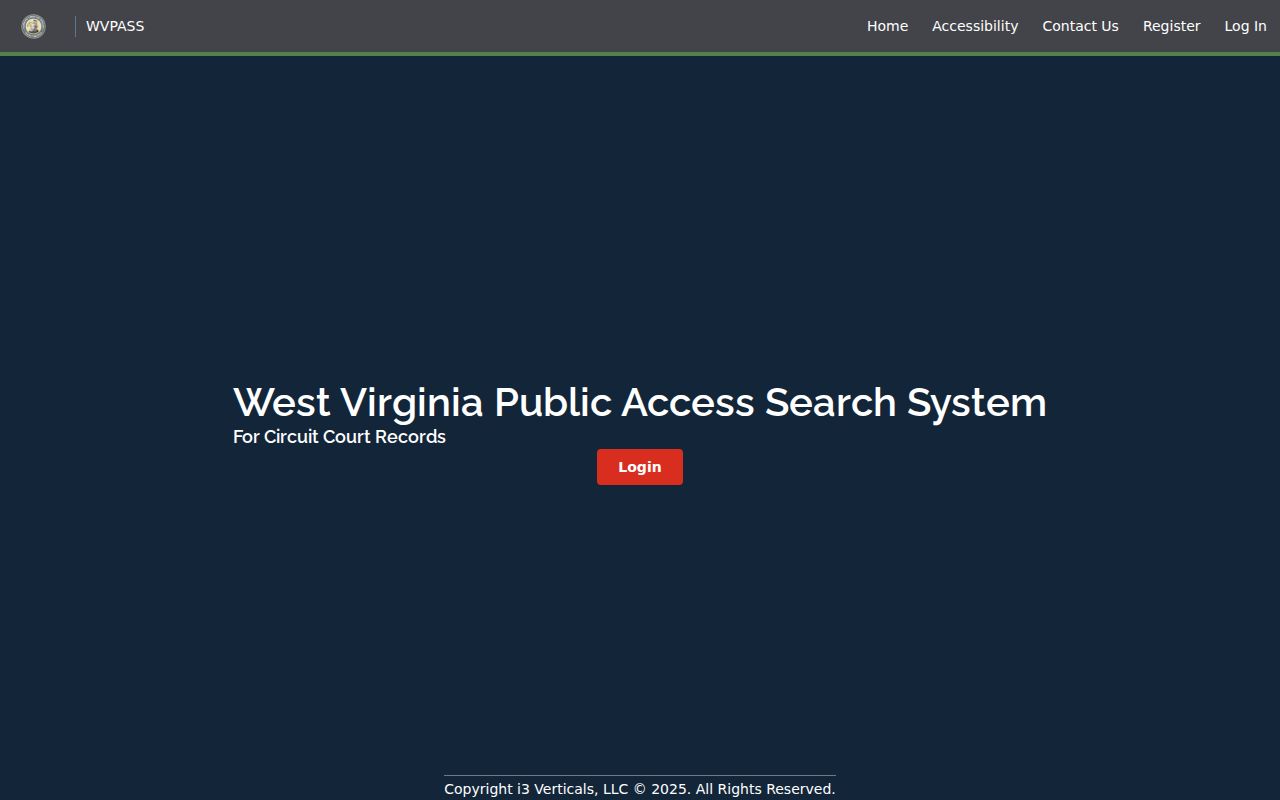 WVPASS public portal entry for Taylor County Circuit Court dockets